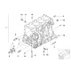 Genuine BMW Engine block with piston (11110418645)