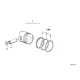 Genuine BMW Piston (11251337265)