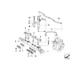 Genuine BMW Overflow oil line (13537791106)
