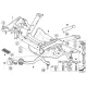 Original BMW Halter Höhenstandssensor rechts (31126767948)
