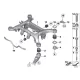 Original BMW Gummilager hinten (33316852047)