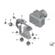 Original BMW Halter Druckmodulator (34518543141)