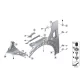Genuine BMW Bracket, side panel, column A right (41007449392)