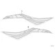 Genuine BMW Decor, left side section (51148563855)