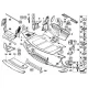 Genuine BMW Engine encapsulation, front (51757138601)