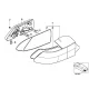 Genuine BMW bulb socket, right (63218389860)