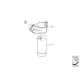 Genuine BMW Bracket drying container (64536920331)