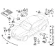 Genuine BMW Bracket for roll-over controller (65776987967)