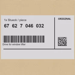 Genuine BMW Drive for window lifter (67627046032)