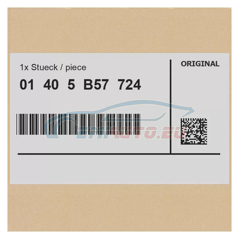 Genuine BMW 01405B57724