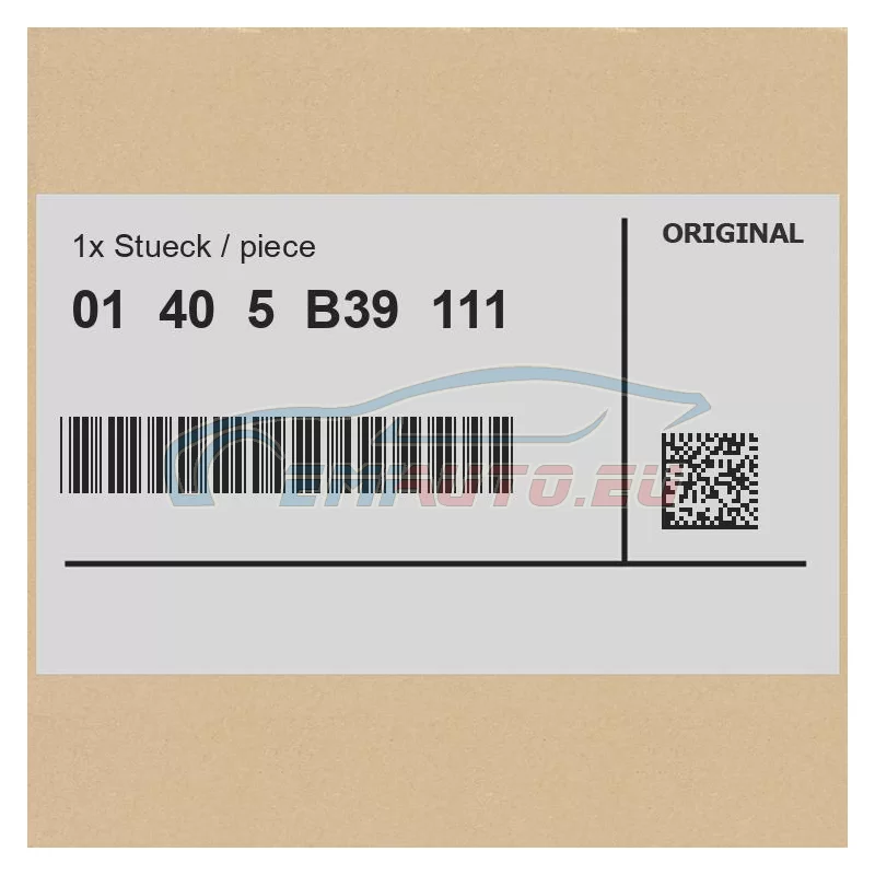 Genuine BMW 01405B39111
