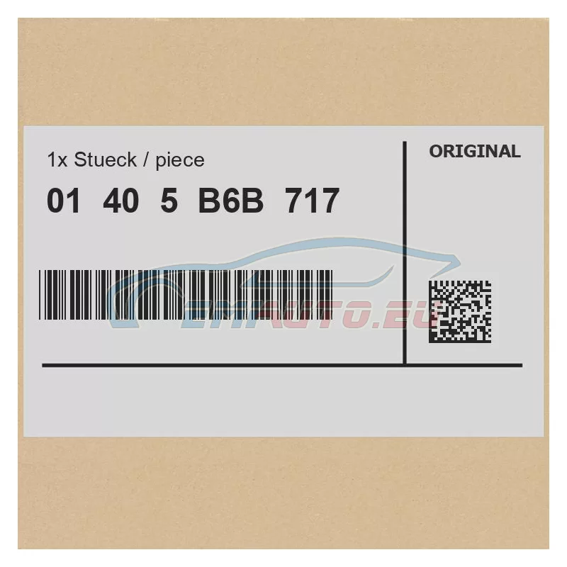 Genuine BMW 01405B6B717