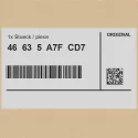 Original BMW 46635A7FCD7