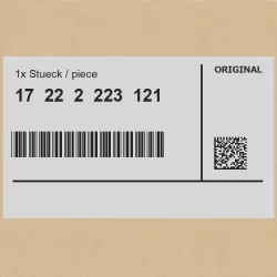Genuine BMW 17222223121 - Ring connection
