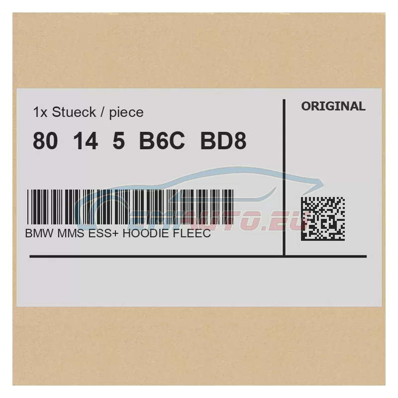 Original BMW 80145B6CBD8