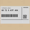 Genuine BMW 65725A7F404