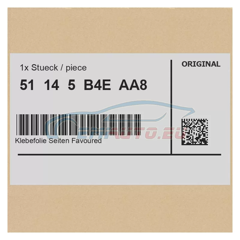 Оригинал BMW 51145B4EAA8