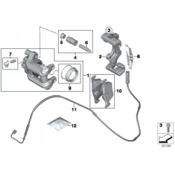 Original BMW Bremssattelgehäuse links (34216850857)