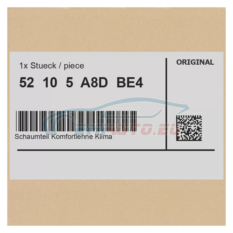 Оригинал BMW 52105A8DBE4