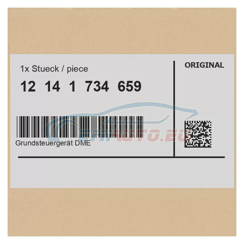 Genuine BMW 12141734659 - Basic cotrol unit DME