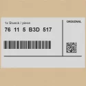 Genuine BMW 76115B3D517