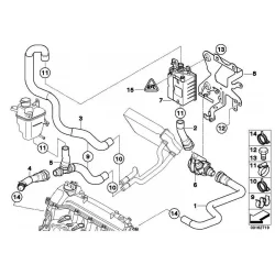 Genuine BMW Flow heater electr. (64129145439)