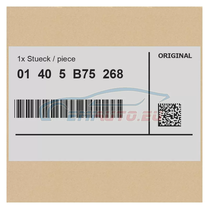 Genuine BMW 01405B75268