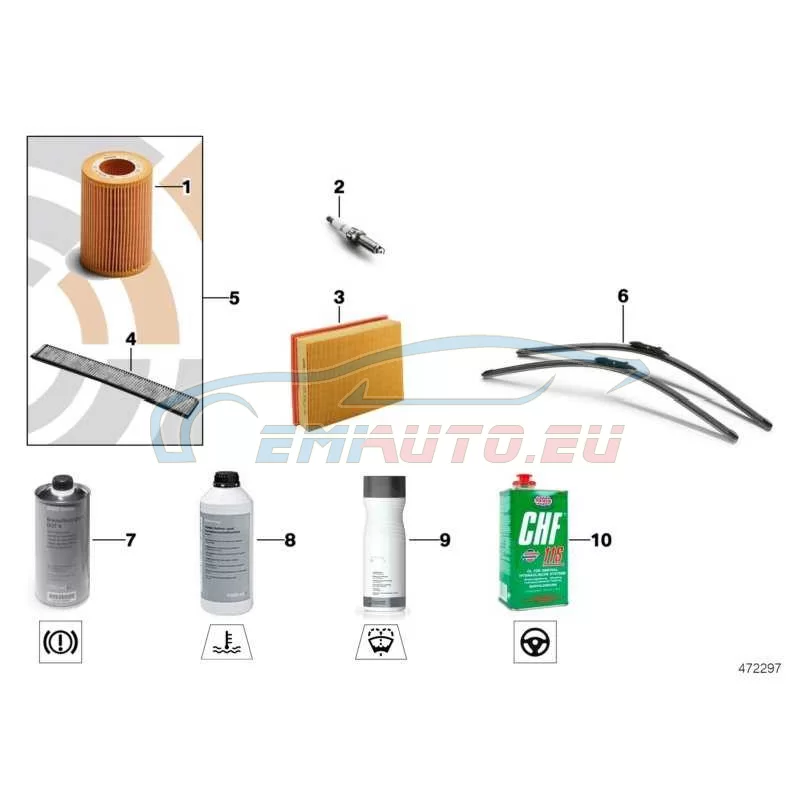 Genuine BMW Microfilter (64316962551)