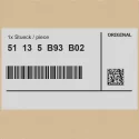 Genuine BMW 51135B93B02