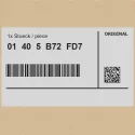 Original BMW 01405B72FD7