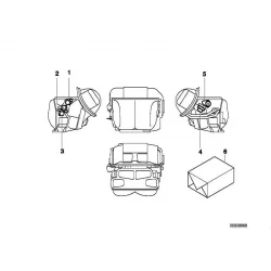 Genuine BMW EXCH UNCODED CTRL UNIT F AUTOM.AIR COND. (64118378466)