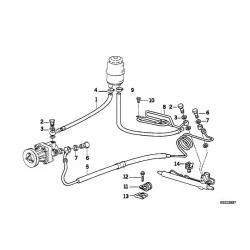 Original BMW Rücklaufleitung mit Kühlschleife (32411095146)