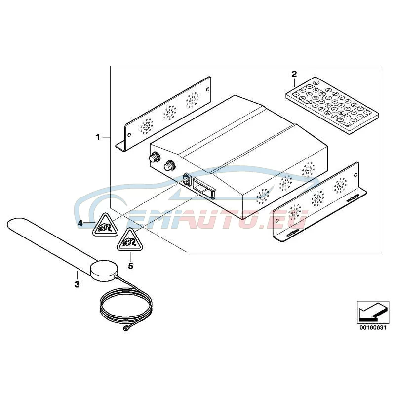 Original BMW Fernbedienung (65120414333)