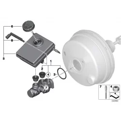 Original BMW Hauptbremszylinder (34336797471)