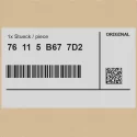 Genuine BMW 76115B677D2