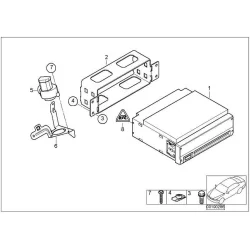Genuine BMW EXCH NAVIGATION CD COMPUTER (65906958345)