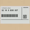Genuine BMW 32105B35837