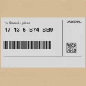 Genuine BMW 17135B74BB9