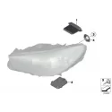 Genuine BMW Headlight driver module, halogen light (63117304906)
