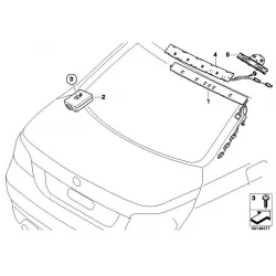 Genuine BMW Antenna amplifier, Diversity (65209193833)