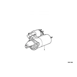 Genuine BMW Exchange starter motor (12411740379)