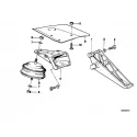 Genuine BMW Supporting bracket right (11812225584)