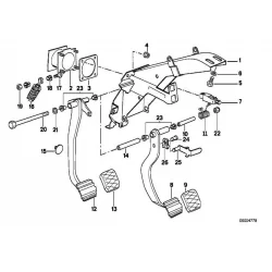Original BMW Pedalüberzug (35211160658)