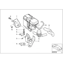 Genuine BMW Additional heater (64126915831)