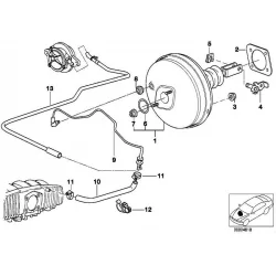 Original BMW Bremskraftverstärker (34331163404)
