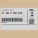 Genuine BMW Stick-on label (01209787615)