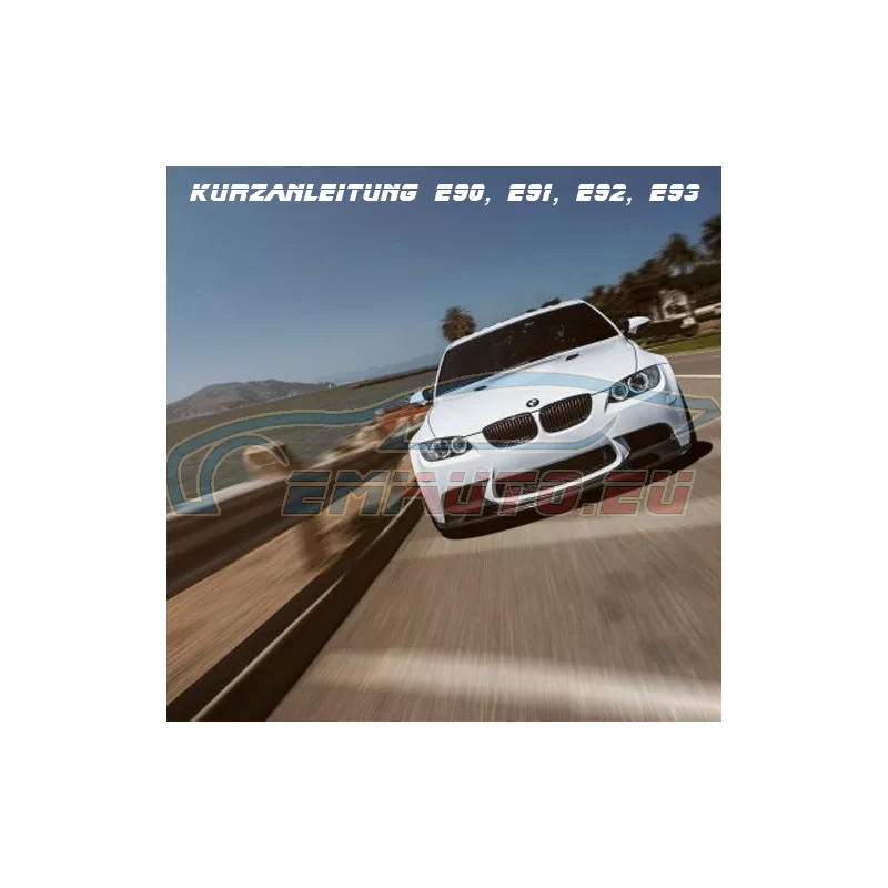 Genuine BMW Brief instructions E90, E91, E92, E93 (01402604716)