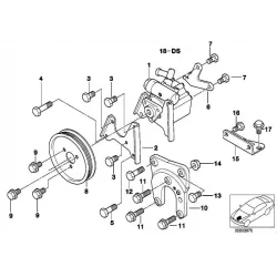 Genuine BMW Exchange power Steering Pump (32411094098)