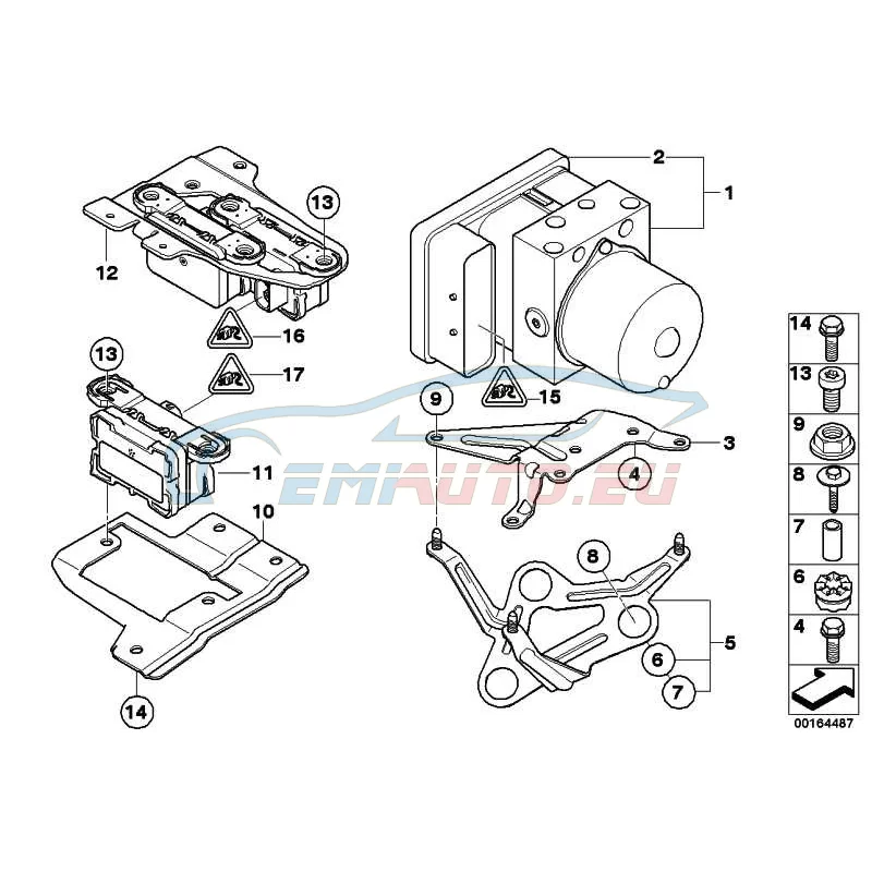 Original BMW Hydroaggregat DSC (34516794649)