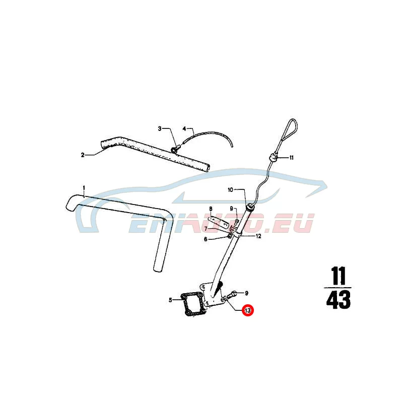 Genuine BMW Spring washer (07119933082)